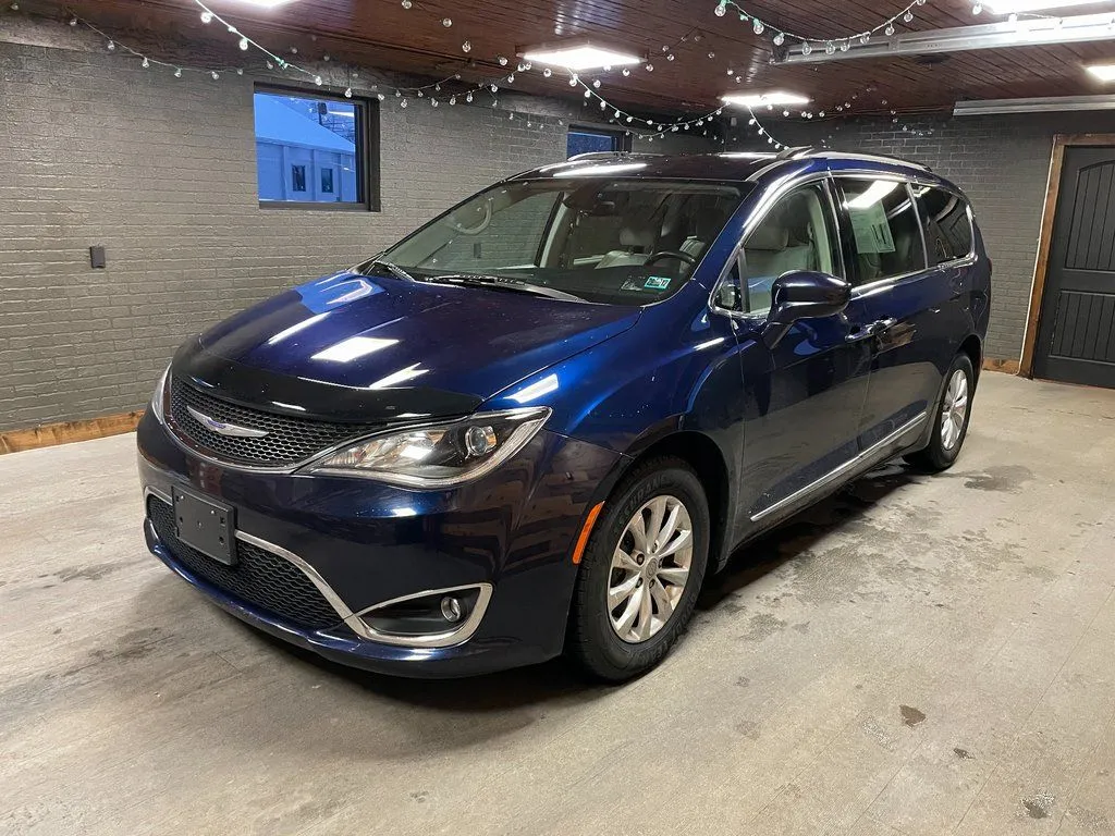 Blue 2018 Chrysler Pacifica Touring L Plus for sale in DuBois, PA