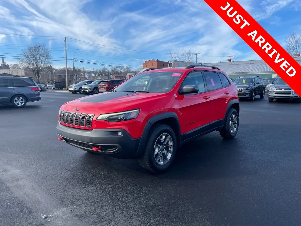 Red 2019 Jeep Cherokee Trailhawk for sale in DuBois, PA
