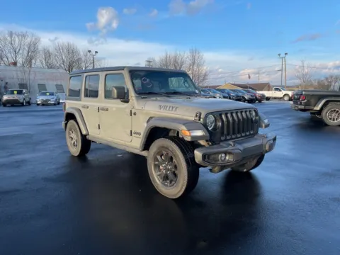 Photos of 2021 Jeep Wrangler Unlimited Willys for sale in DuBois, PA at Kurt Johnson Auto Sales & Service