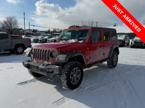Red 2018 Jeep Wrangler Unlimited Sport for sale in DuBois, PA