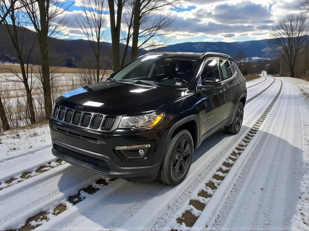 Black 2020 Jeep Compass Altitude for sale in DuBois, PA