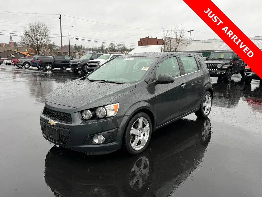 Gray 2014 Chevrolet Sonic LTZ for sale in DuBois, PA