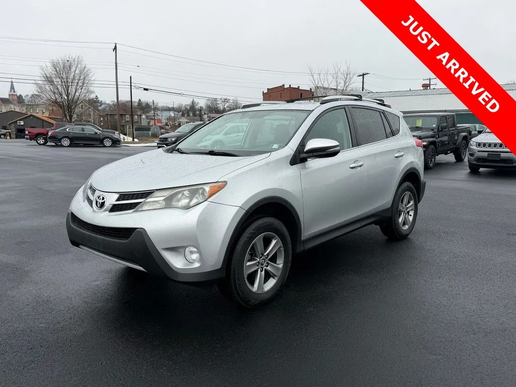 Silver 2015 Toyota RAV4 XLE for sale in DuBois, PA