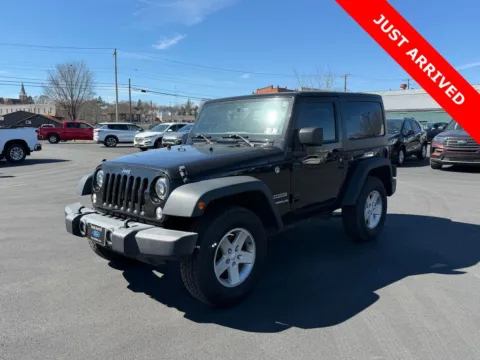 Black 2017 Jeep Wrangler Sport for sale in DuBois, PA