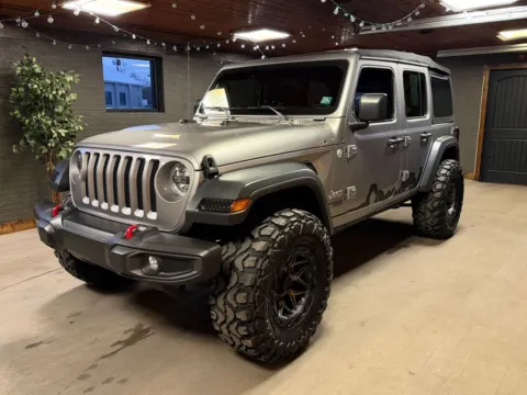 Silver 2018 Jeep Wrangler Unlimited Sport S for sale in DuBois, PA