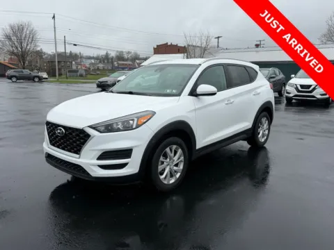 White 2021 Hyundai Tucson Value for sale in DuBois, PA