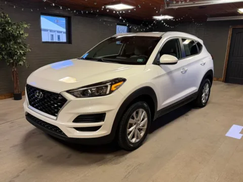 White 2021 Hyundai Tucson Value for sale in DuBois, PA