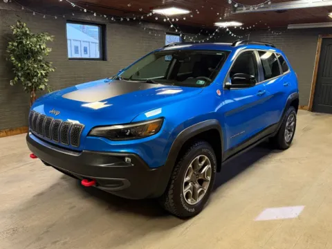 Blue 2022 Jeep Cherokee Trailhawk for sale in DuBois, PA