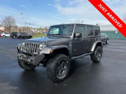 Gray 2016 Jeep Wrangler Unlimited Freedom Edition for sale in DuBois, PA