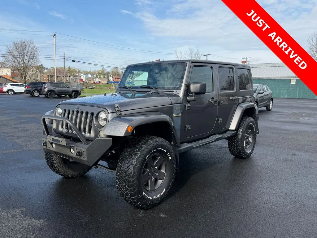 Gray 2016 Jeep Wrangler Unlimited Freedom Edition for sale in DuBois, PA