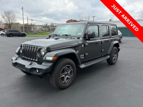 Gray 2018 Jeep Wrangler Unlimited Sport S for sale in DuBois, PA