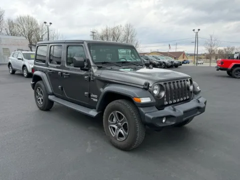 Photos of 2018 Jeep Wrangler Unlimited Sport S for sale in DuBois, PA at Kurt Johnson Auto Sales & Service