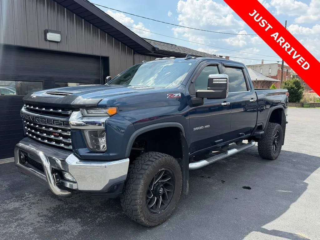 Blue 2020 Chevrolet Silverado 3500HD LTZ for sale in DuBois, PA