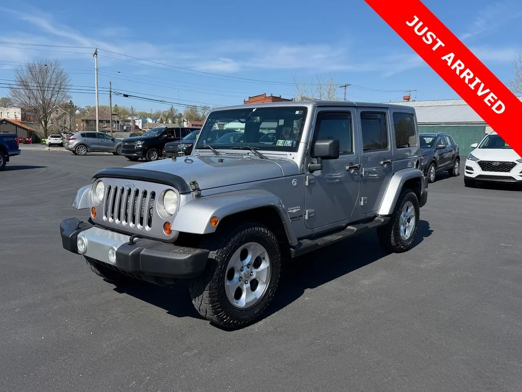 Silver 2013 Jeep Wrangler Unlimited Sahara for sale in DuBois, PA