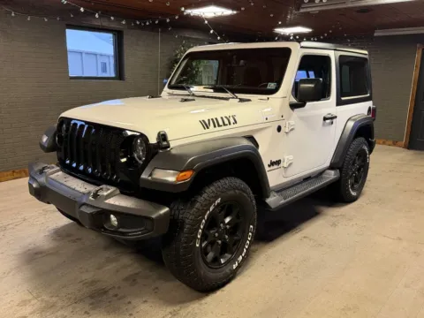 White 2023 Jeep Wrangler Willys for sale in DuBois, PA