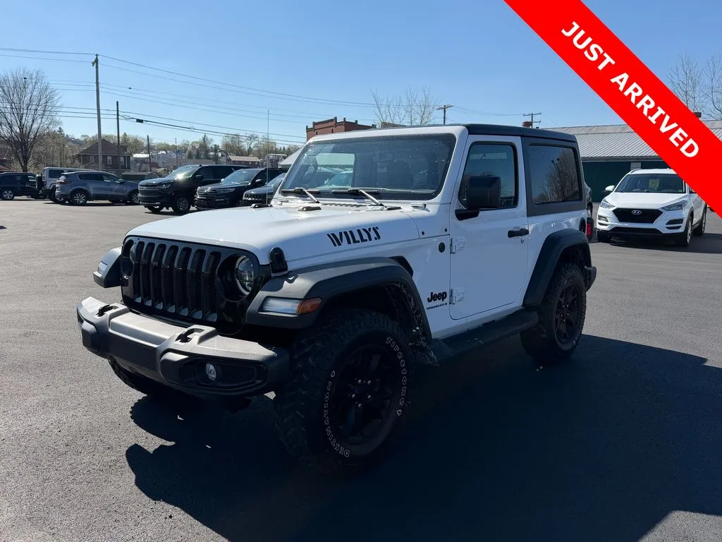 White 2023 Jeep Wrangler Willys for sale in DuBois, PA