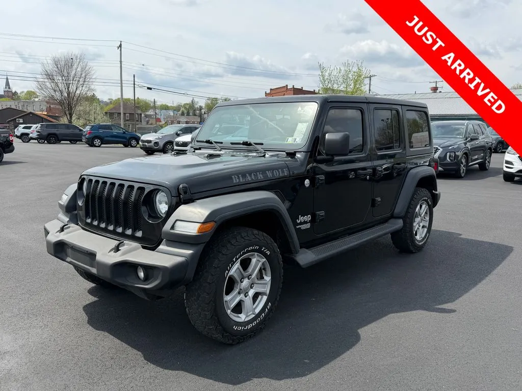 Black 2018 Jeep Wrangler Unlimited Sport S for sale in DuBois, PA