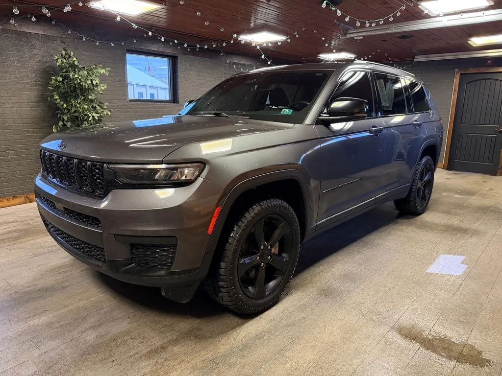 Gray 2021 Jeep Grand Cherokee L Altitude for sale in DuBois, PA