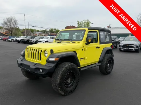 Yellow 2023 Jeep Wrangler Sport for sale in DuBois, PA