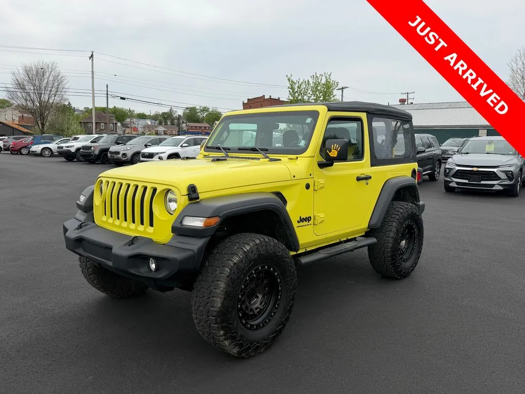 Yellow 2023 Jeep Wrangler Sport for sale in DuBois, PA
