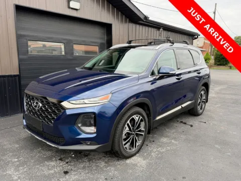 Blue 2020 Hyundai Santa Fe Limited for sale in DuBois, PA