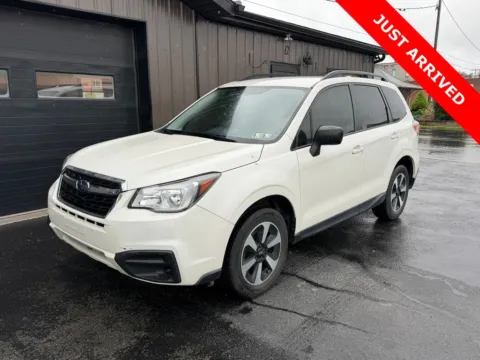White 2018 Subaru Forester 2.5i for sale in DuBois, PA