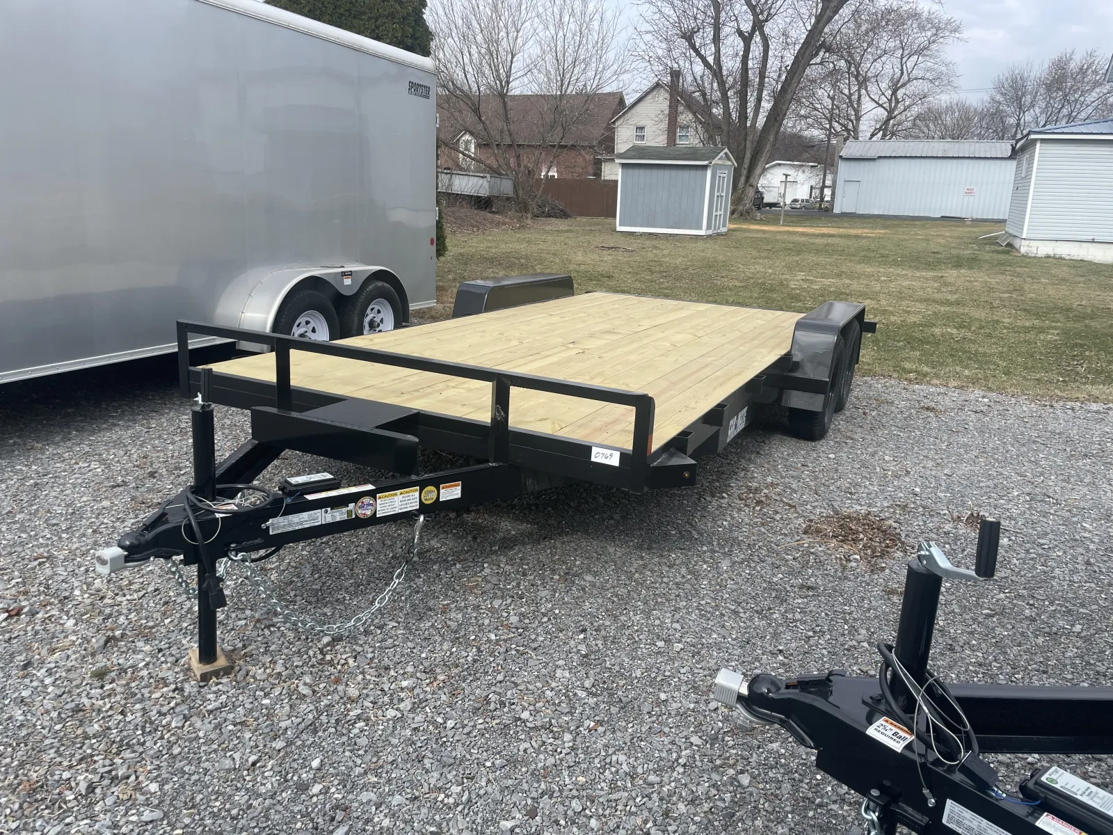 2025 Car Mate 8x18 Angle Iron Car Trailer for sale in DuBois, PA