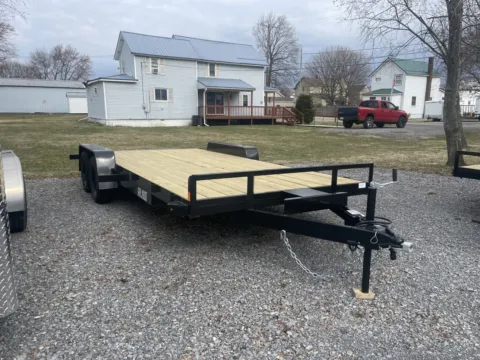 Photos of 2025 Car Mate 8x18 Angle Iron Car Trailer for sale in DuBois, PA at Kurt Johnson Auto Sales & Service