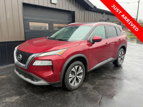 Red 2022 Nissan Rogue SV for sale in DuBois, PA