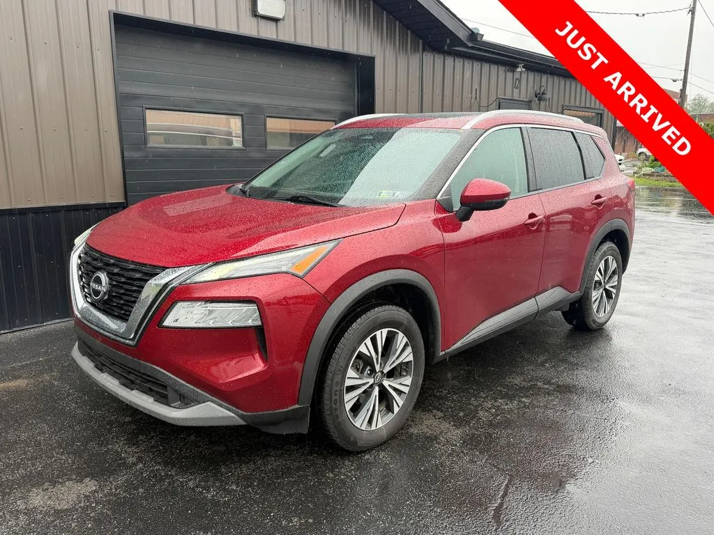 Red 2022 Nissan Rogue SV for sale in DuBois, PA