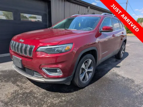 Red 2019 Jeep Cherokee Limited for sale in DuBois, PA