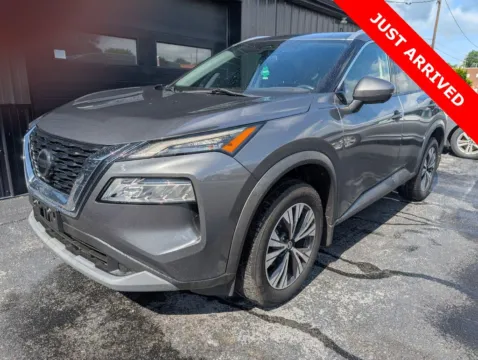 Gray 2021 Nissan Rogue SV for sale in DuBois, PA