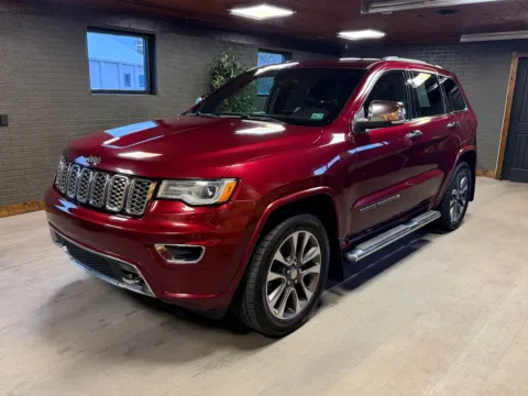 Red 2017 Jeep Grand Cherokee Overland for sale in DuBois, PA