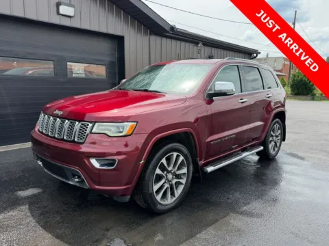 Red 2017 Jeep Grand Cherokee Overland for sale in DuBois, PA