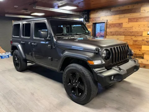 Another view of 2022 Jeep Wrangler Unlimited Sport Altitude for sale in DuBois, PA at Kurt Johnson Auto Sales & Service