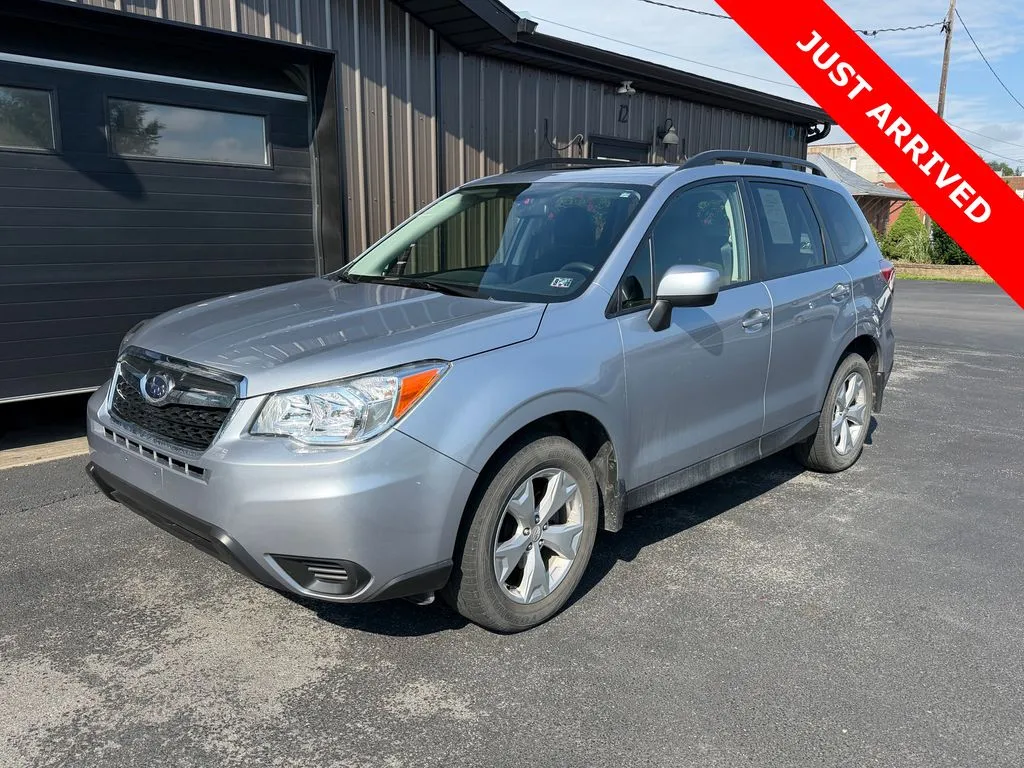 Silver 2015 Subaru Forester 2.5i Premium for sale in DuBois, PA