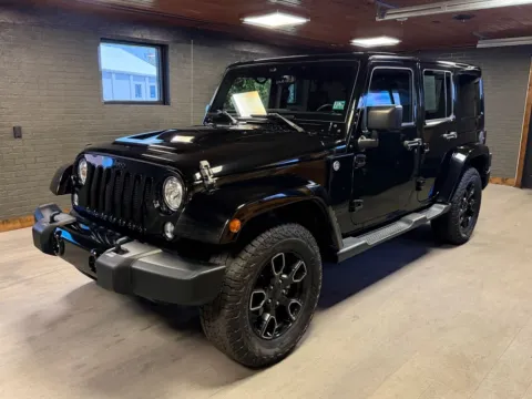 Black 2018 Jeep Wrangler JK Unlimited Sahara for sale in DuBois, PA