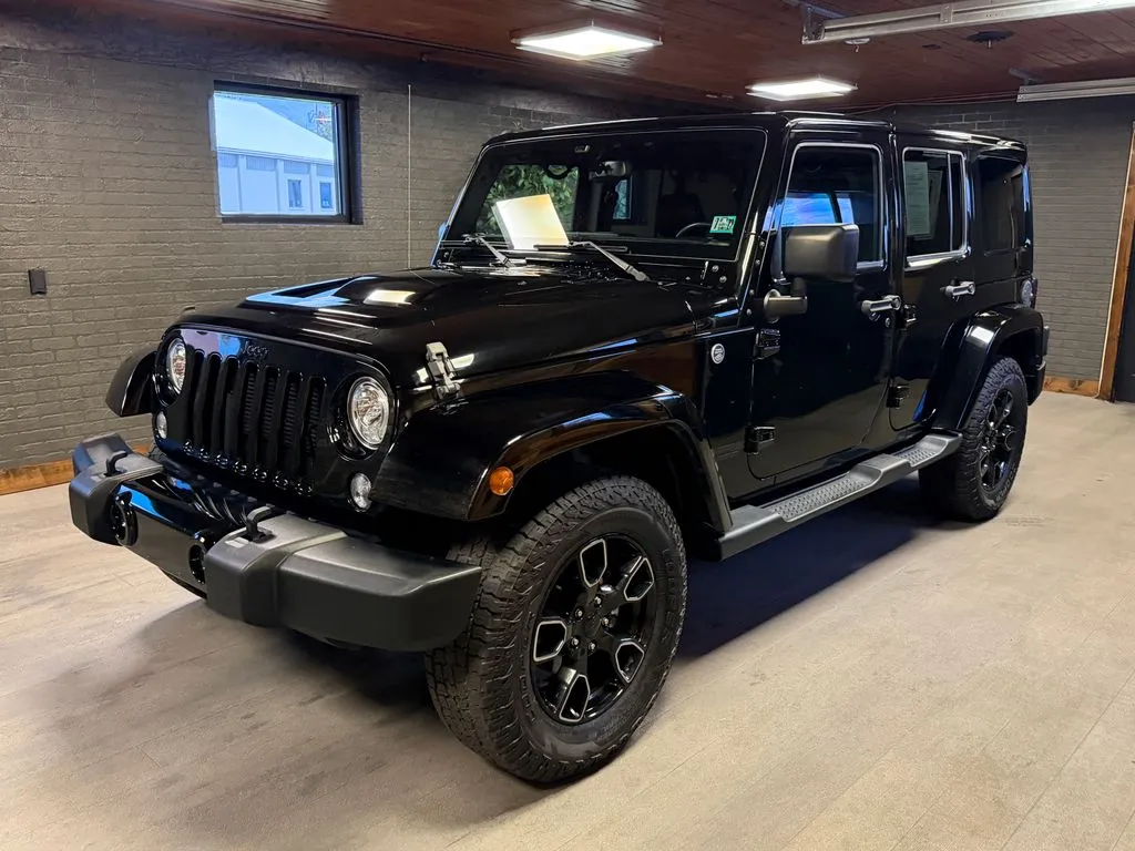 Black 2018 Jeep Wrangler JK Unlimited Sahara for sale in DuBois, PA