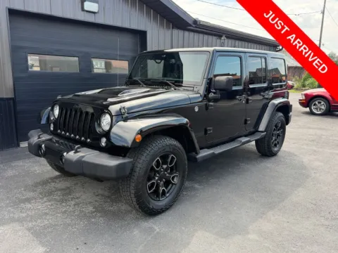 Black 2018 Jeep Wrangler JK Unlimited Sahara for sale in DuBois, PA