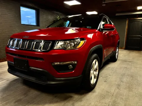 Red 2018 Jeep Compass Latitude for sale in DuBois, PA
