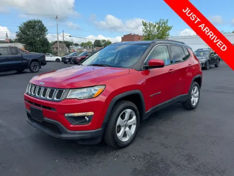 Red 2018 Jeep Compass Latitude for sale in DuBois, PA