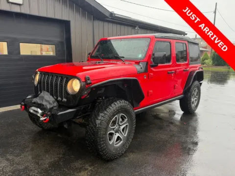 Red 2020 Jeep Wrangler Unlimited Sahara for sale in DuBois, PA