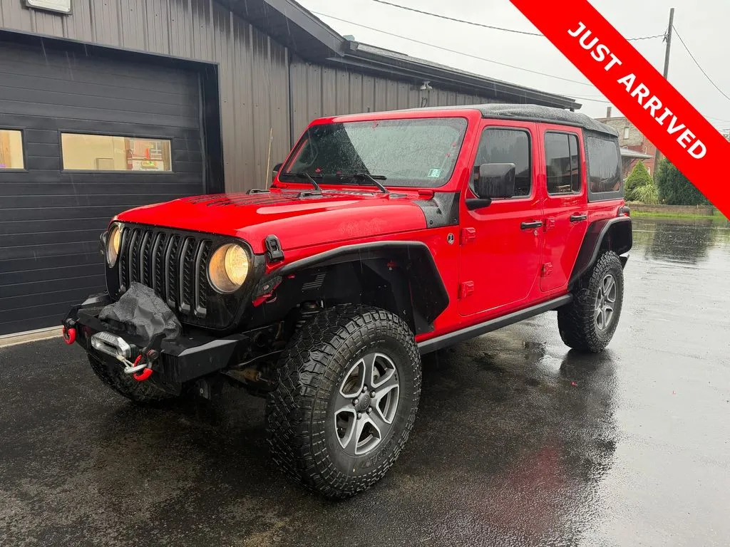 Red 2020 Jeep Wrangler Unlimited Sahara for sale in DuBois, PA