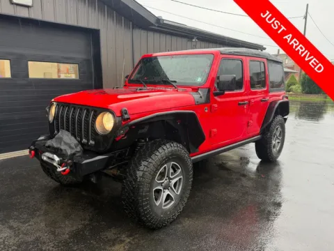 Red 2020 Jeep Wrangler Unlimited Sahara for sale in DuBois, PA