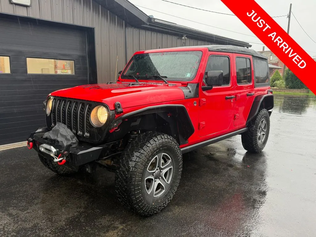 Red 2020 Jeep Wrangler Unlimited Sahara for sale in DuBois, PA