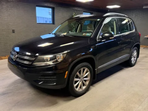 Black 2017 Volkswagen Tiguan 2.0T Wolfsburg Edition for sale in DuBois, PA
