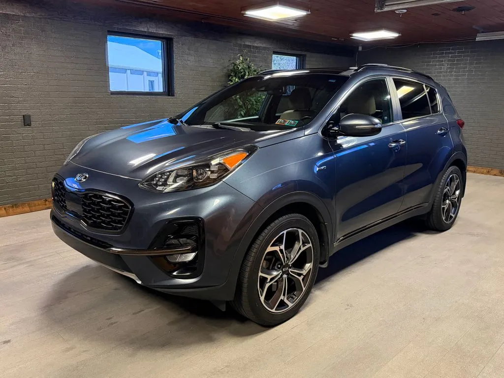 Blue 2020 Kia Sportage SX for sale in DuBois, PA