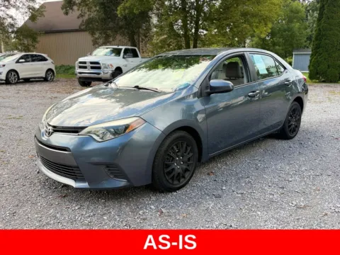 Gray 2015 Toyota Corolla LE for sale in DuBois, PA