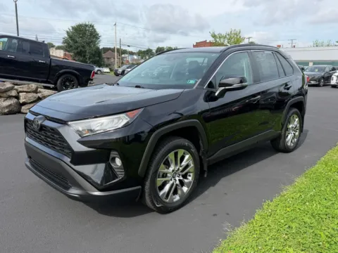 Black 2020 Toyota RAV4 XLE Premium for sale in DuBois, PA