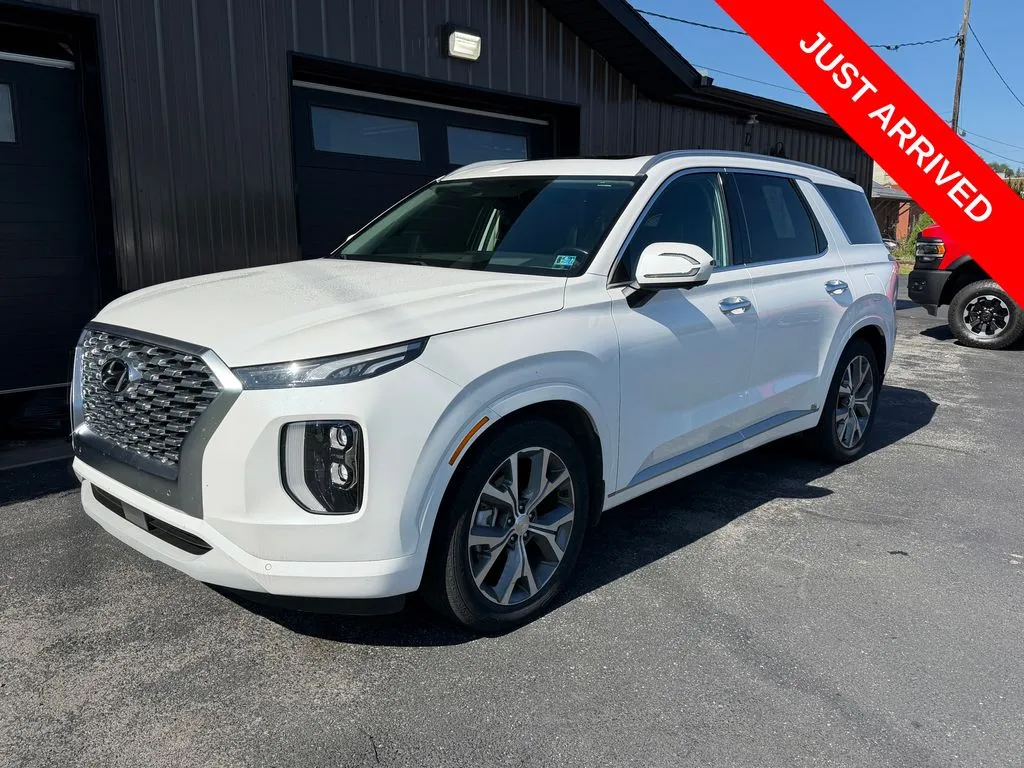 White 2021 Hyundai Palisade Limited for sale in DuBois, PA